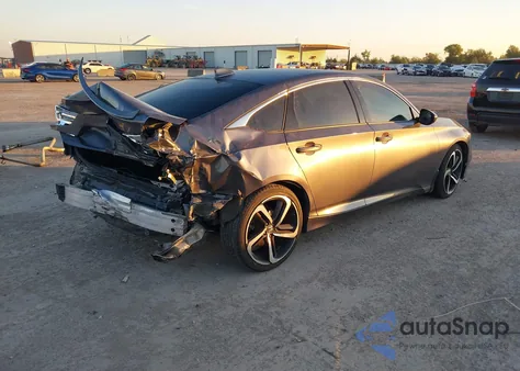 2019 Honda Accord Sport from USA, damaged, VIN 1HGCV1F32KA069857